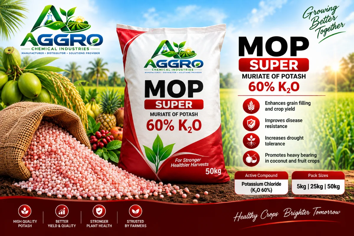 Aggro MOP Super (Muriate of Potash 60% K2O)